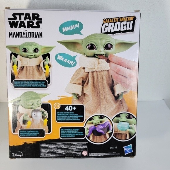 Star Wars Galactic Snackin Grogu By Disney Open Box Untested - Picture 6 of 11